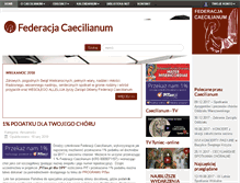 Tablet Screenshot of caecilianum.eu